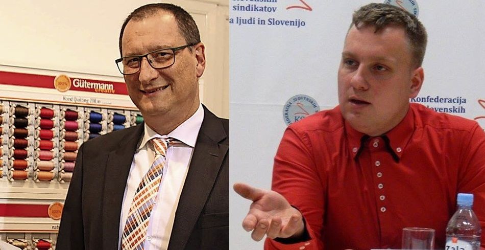 Jürgen Dresche, direktor-----------------------------------David Ažnoh, podpredsednik KSS
